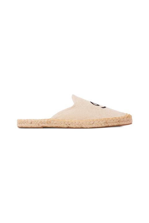 The Smoking Mule Embroidery Espadrille