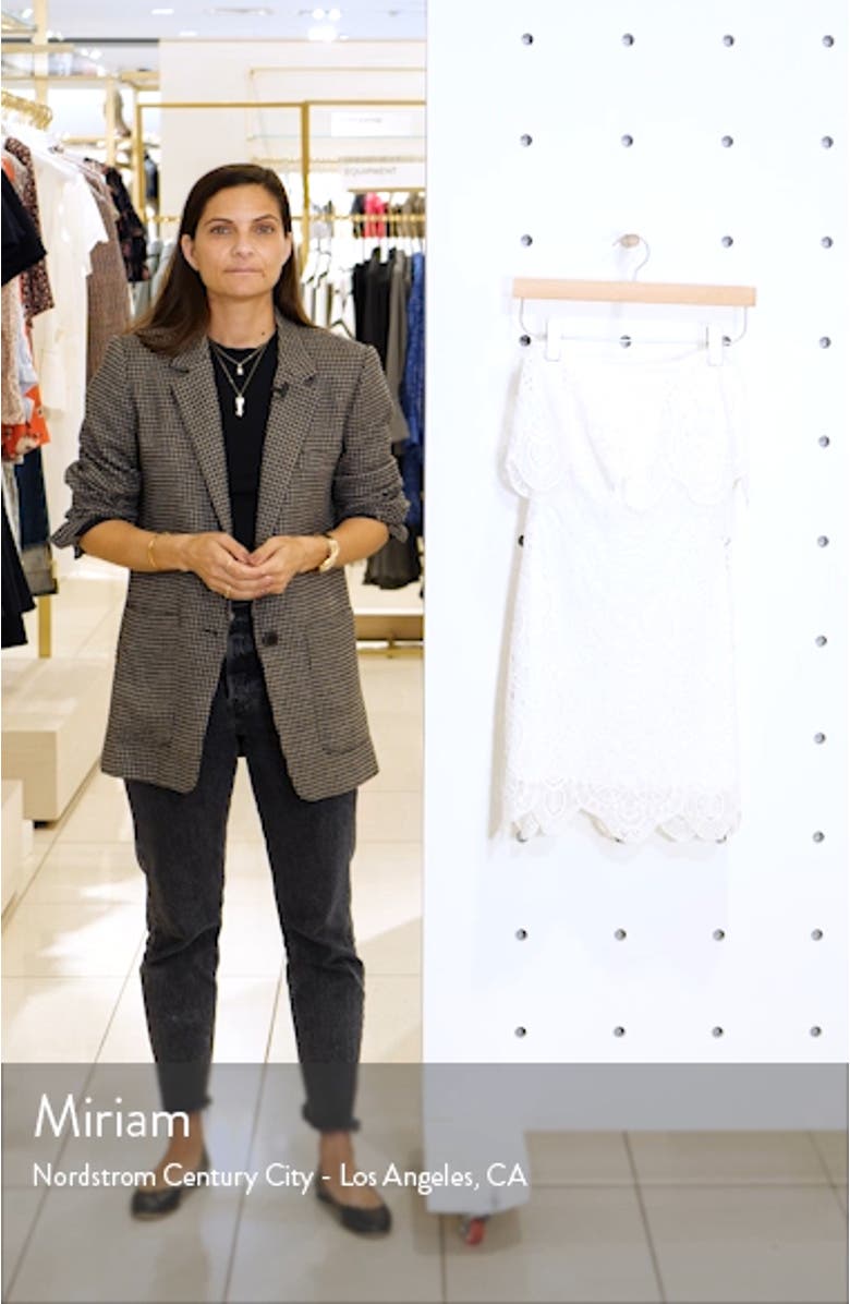 BB Dakota A Lace of You Strapless Lace Minidress, sales video thumbnail