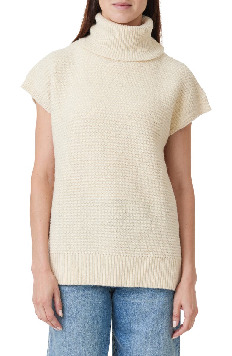 Habitual Turtleneck Sweater Vest, Main, color, Birch