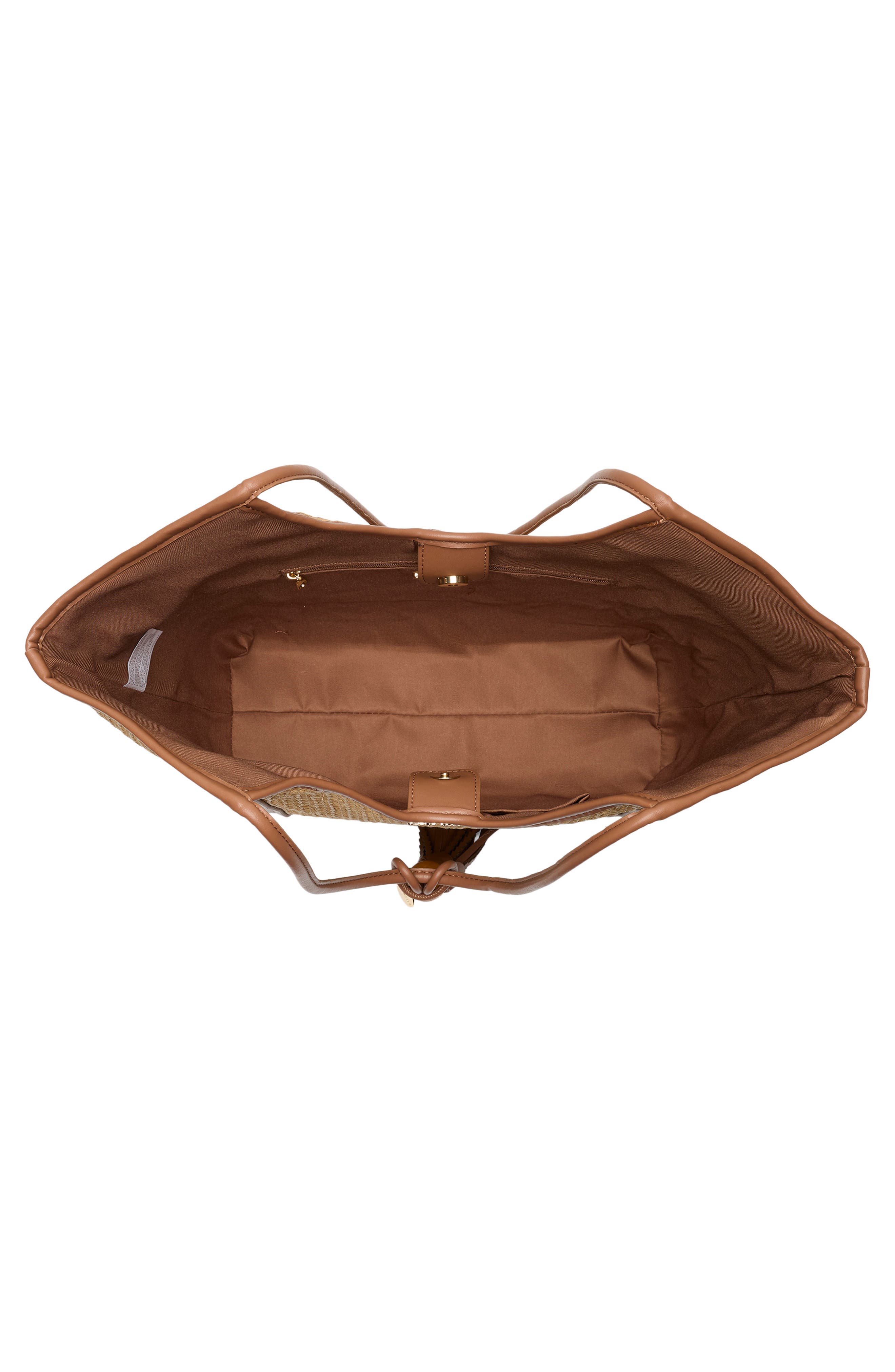 Steve Madden Belliot Tote, Alternate, color, Natural Raffia /Natural Pebble