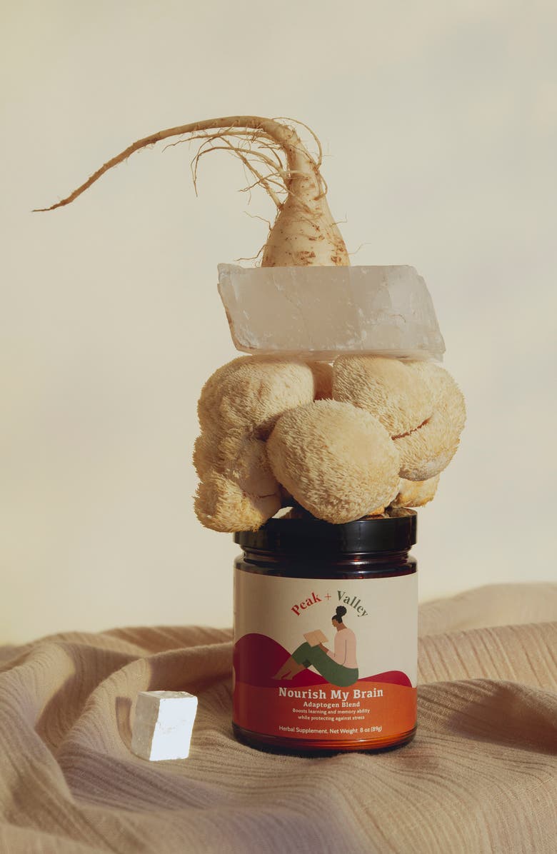 Peak and Valley Nourish My Brain<sup>®</sup> Adaptogen Blend Herbal Supplement, Alternate, color,