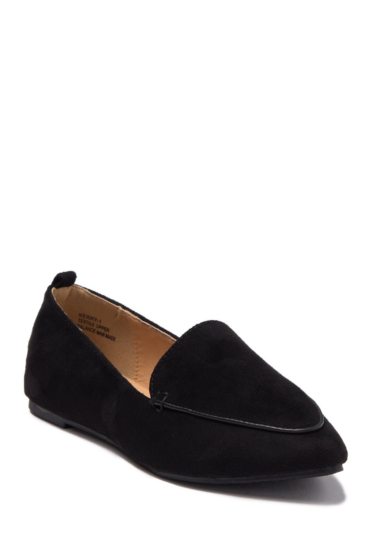 CHASE AND CHLOE Pointy Toe Loafer, Main, color, 