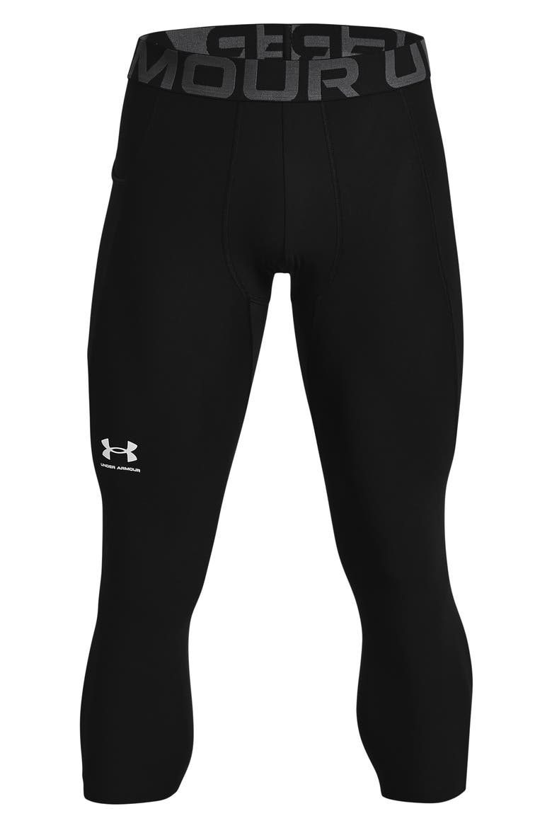 HeatGear® 3/4 Leggings, Alternate, color, 001 BLACK