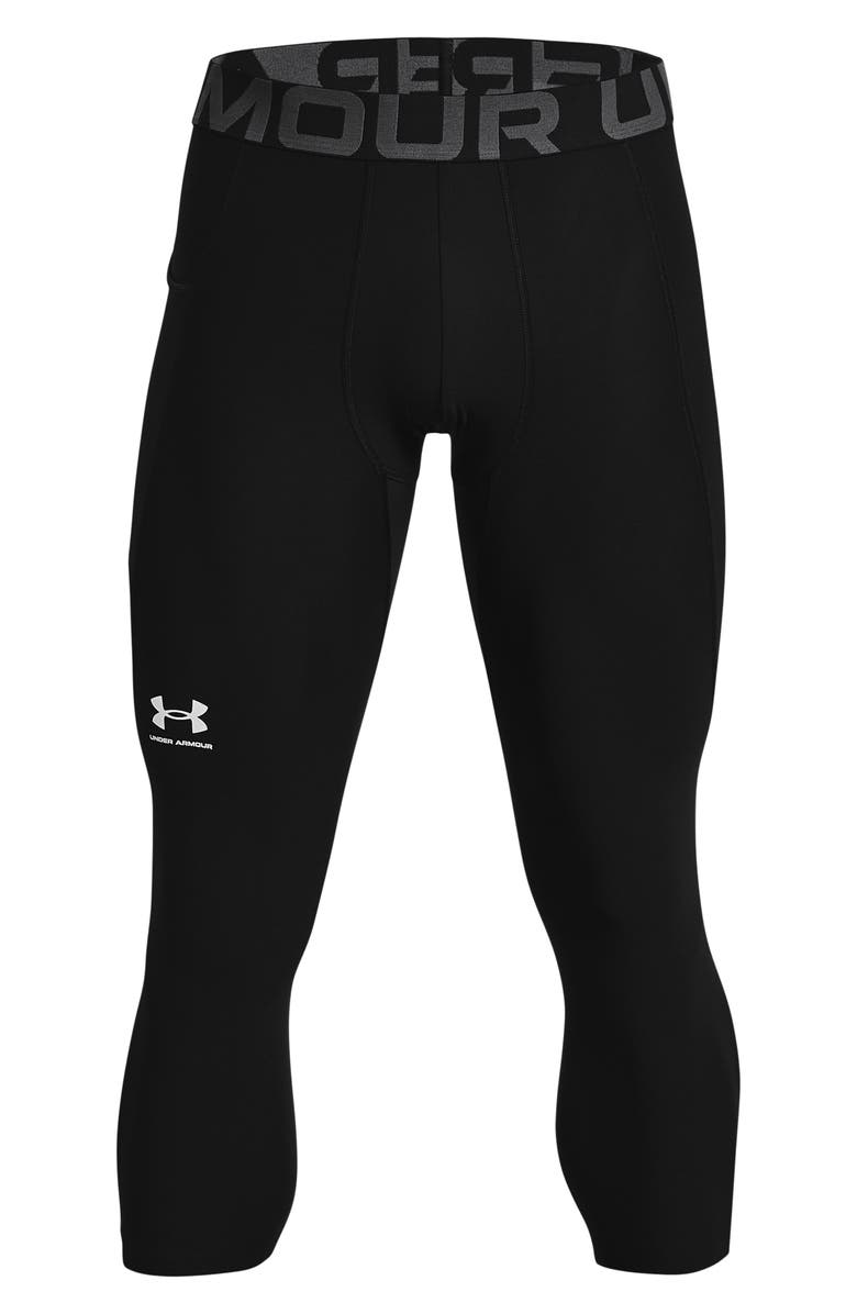 Under Armour HeatGear<sup>®</sup> 3/4 Leggings, Alternate, color, 001 Black