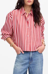 Madewell Poplin Straight Hem Shirt