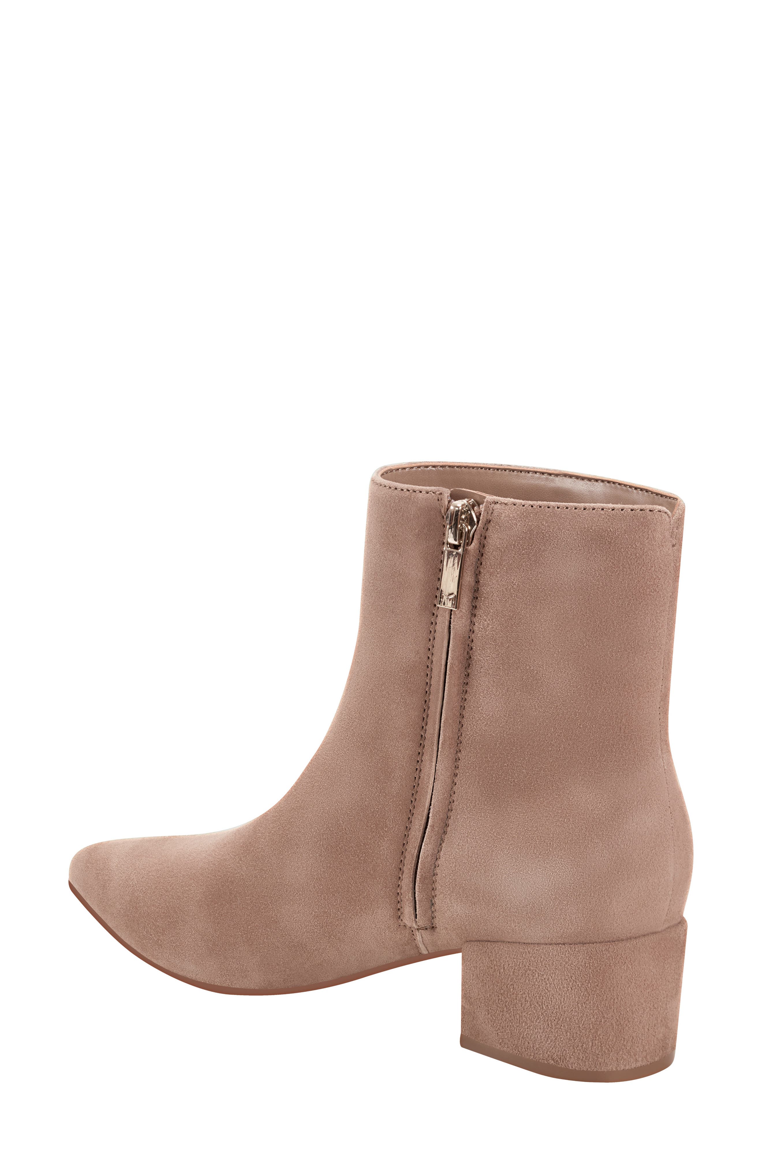 Marc Fisher LTD Leonna Pointed Toe Bootie, Alternate, color, Medium Natural