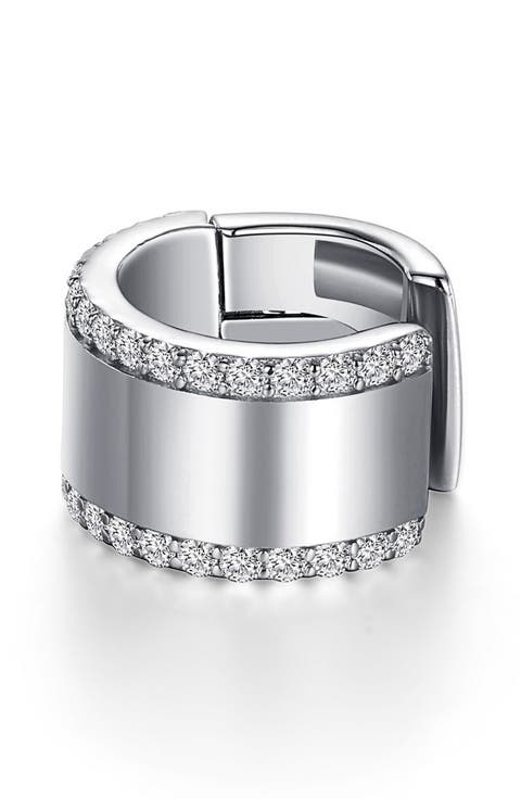 Pavé Simulated Diamond Ear Cuff