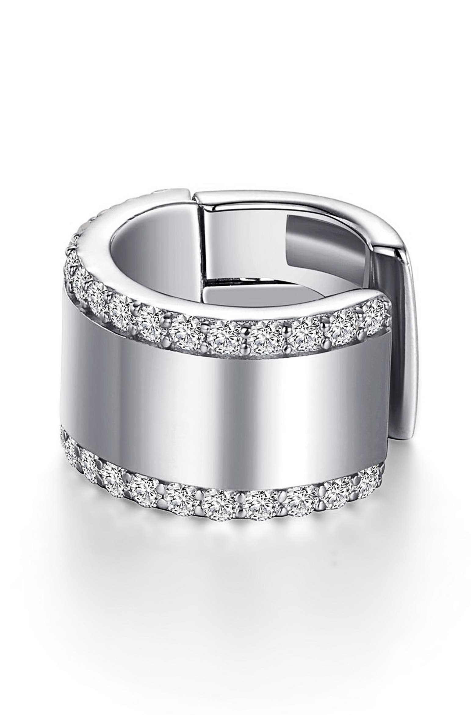 Ear Cone Rack Lafonn Pavé Simulated Diamond Ear Cuff (Women) | Nordstromrack