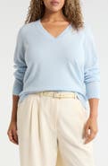 Nordstrom V-Neck Cashmere Sweater