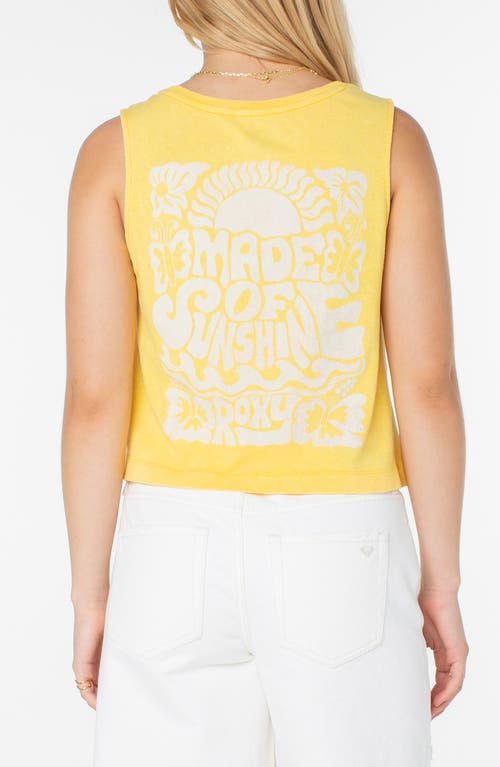Roxy Made Of Sunshine Graphic Muscle Tank