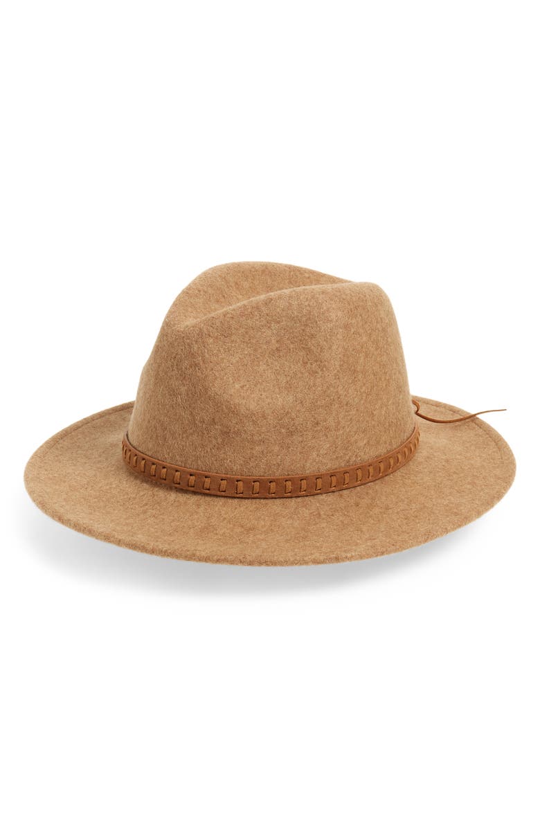 Treasure & Bond Wool Felt Panama Hat, Main, color, 