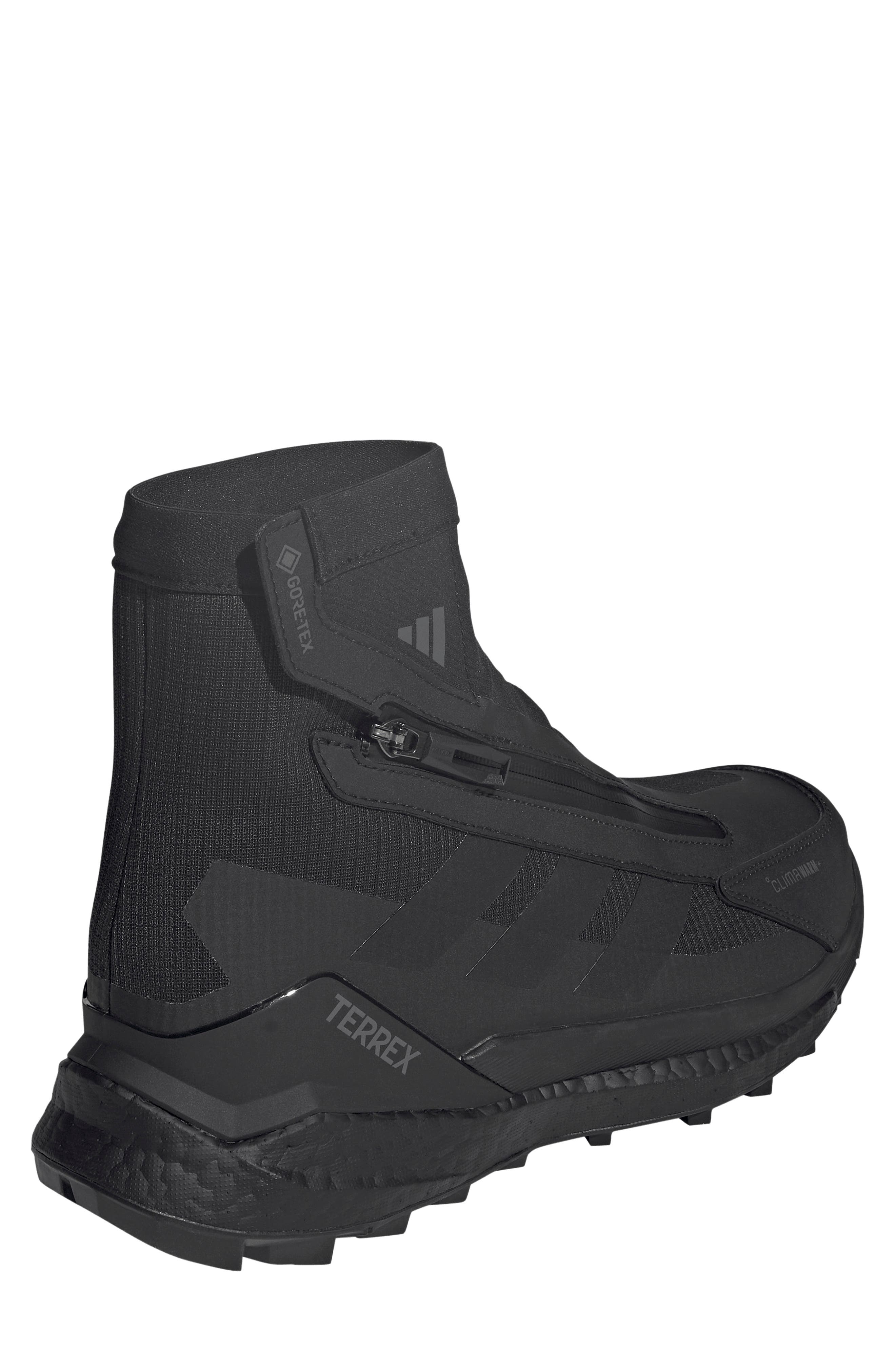 Terrex Free Hiker 2 GORE-TEX Waterproof Hiking Boot, Alternate, color, CORE BLACK/ CORE BLACK/ GREY