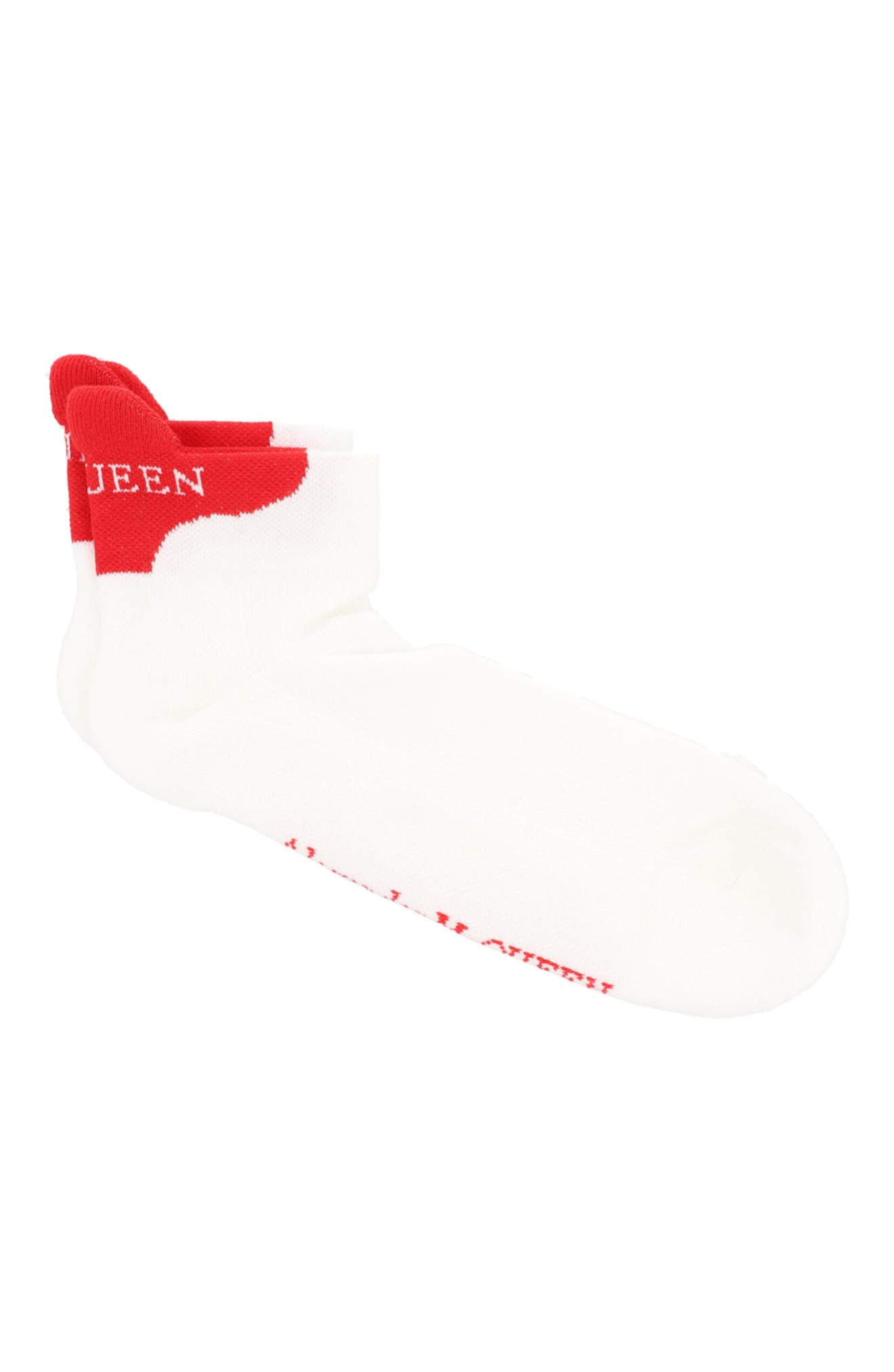 selected WHITE RED