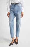 TOTEME High Waist Tapered Jeans