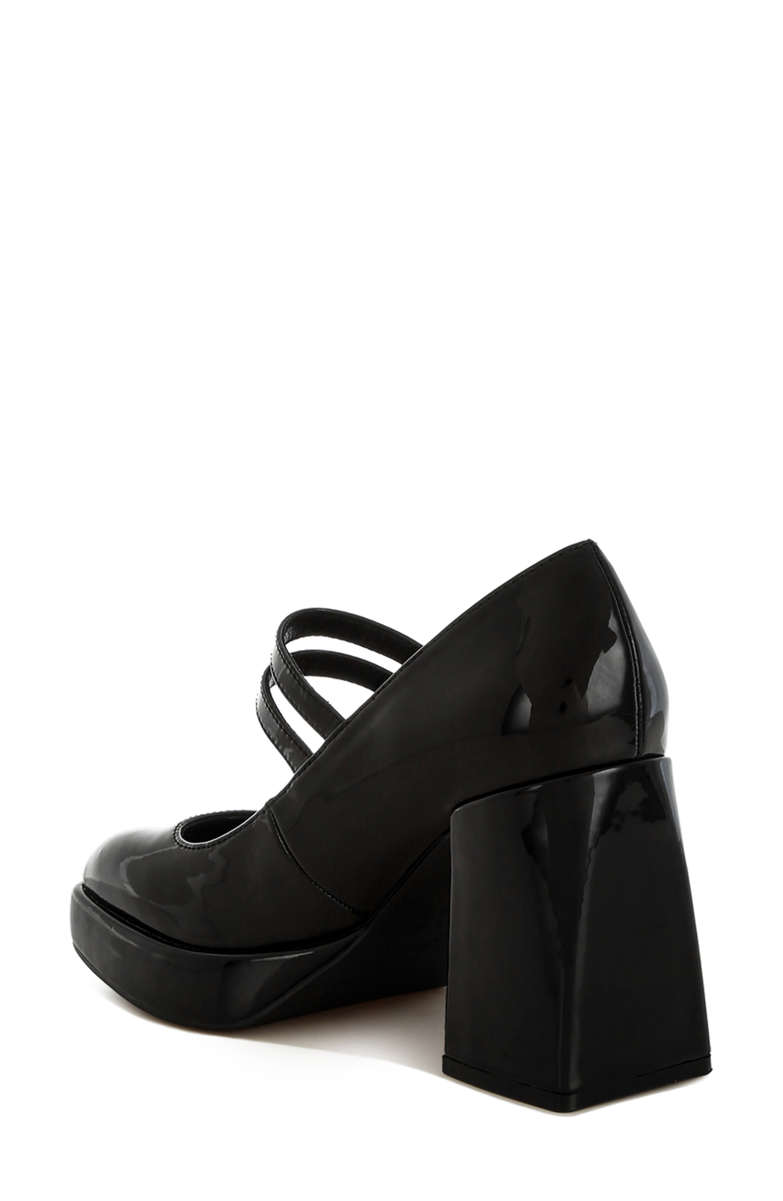 LONDON RAG Sonata Double Mary Jane Strap Pump, Alternate, color, Black