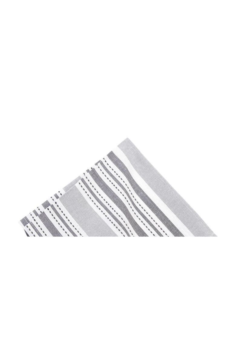 Warner Slate Stripe Reversible Cloth Napkin, Set of 6, Alternate, color, Grey