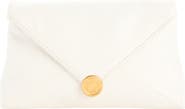 Dries Van Noten Leather Envelope Clutch