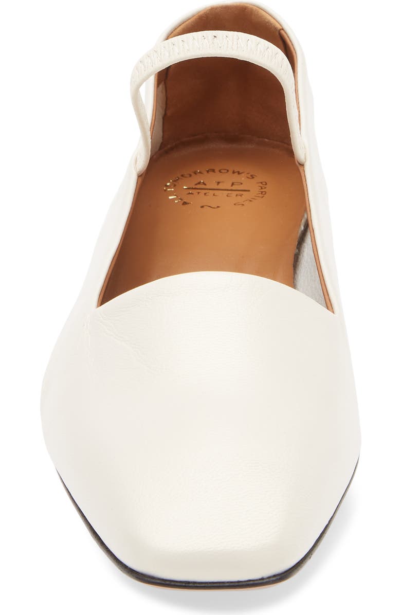 ATP ATELIER Petina Mary Jane Flat, Alternate, color, Perla