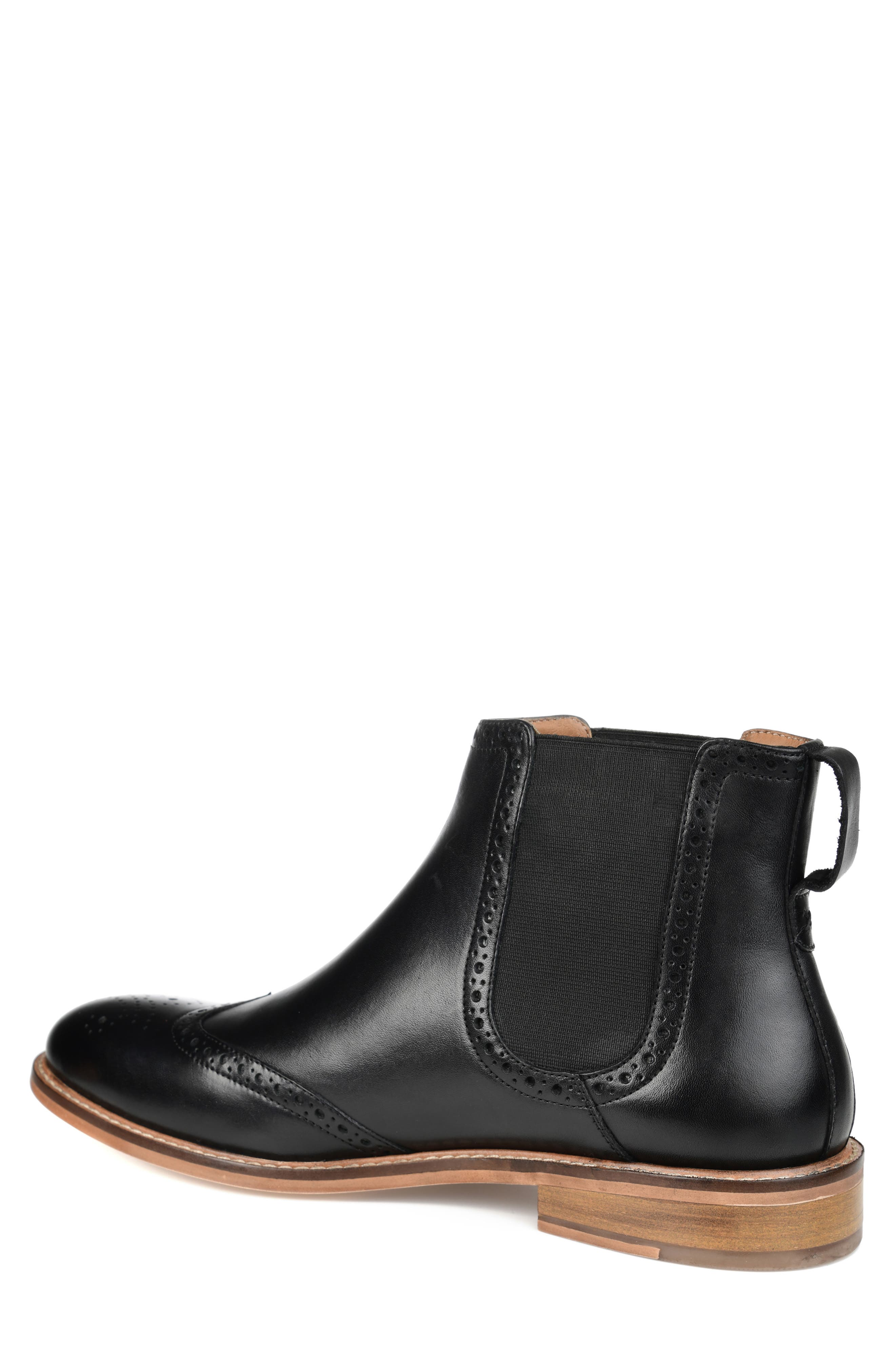Thomas & Vine Watson Wingtip Chelsea Boot - Wide Width, Alternate, color, 