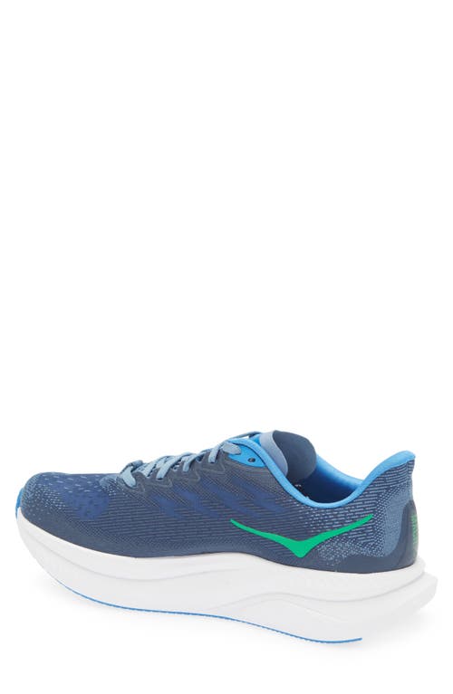 Hoka Mach 6 Running Shoe In Blue