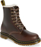 Dr. Martens 1460 Pascal Faux Fur Lined Combat Boot