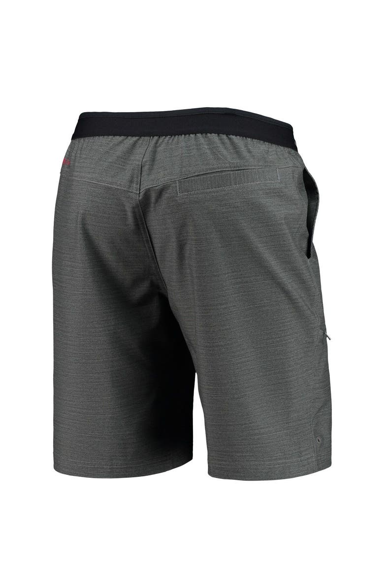 Columbia Men's Columbia Heathered Gray Alabama Crimson Tide Twisted Creek Omni-Shield Shorts, Alternate, color, 