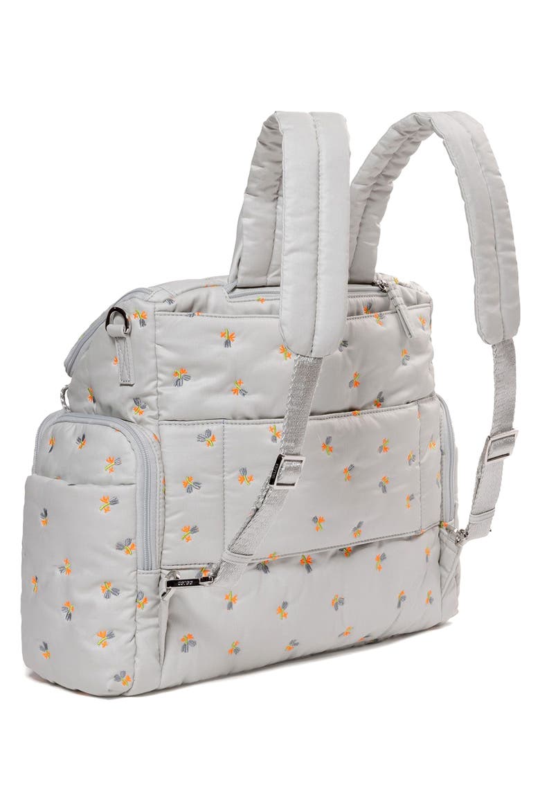 Large Embroidered Baby Bag, Alternate, color, DOVE - BLUE