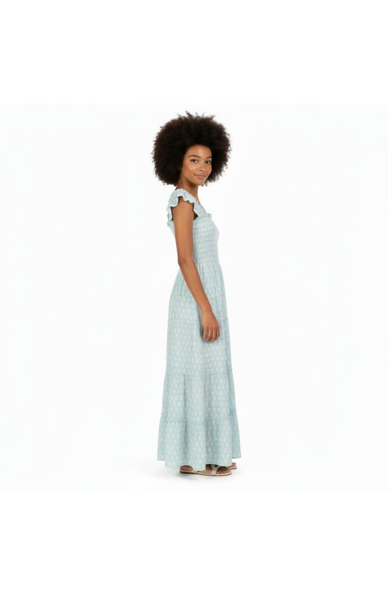 Mer St. Barth Paloma Women
s Maxi Dress, Alternate, color, Seafoam-Booty