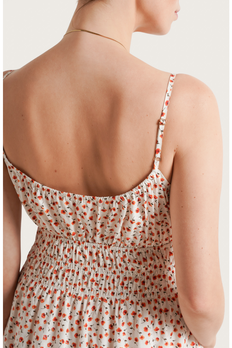 Roma Maternity & Nursing Dress, Alternate, color, Red Poppy Floral
