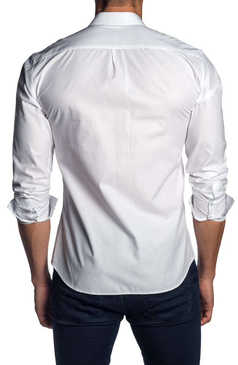 Jared Lang Slim Fit Button-Up Sport Shirt, Alternate, color,