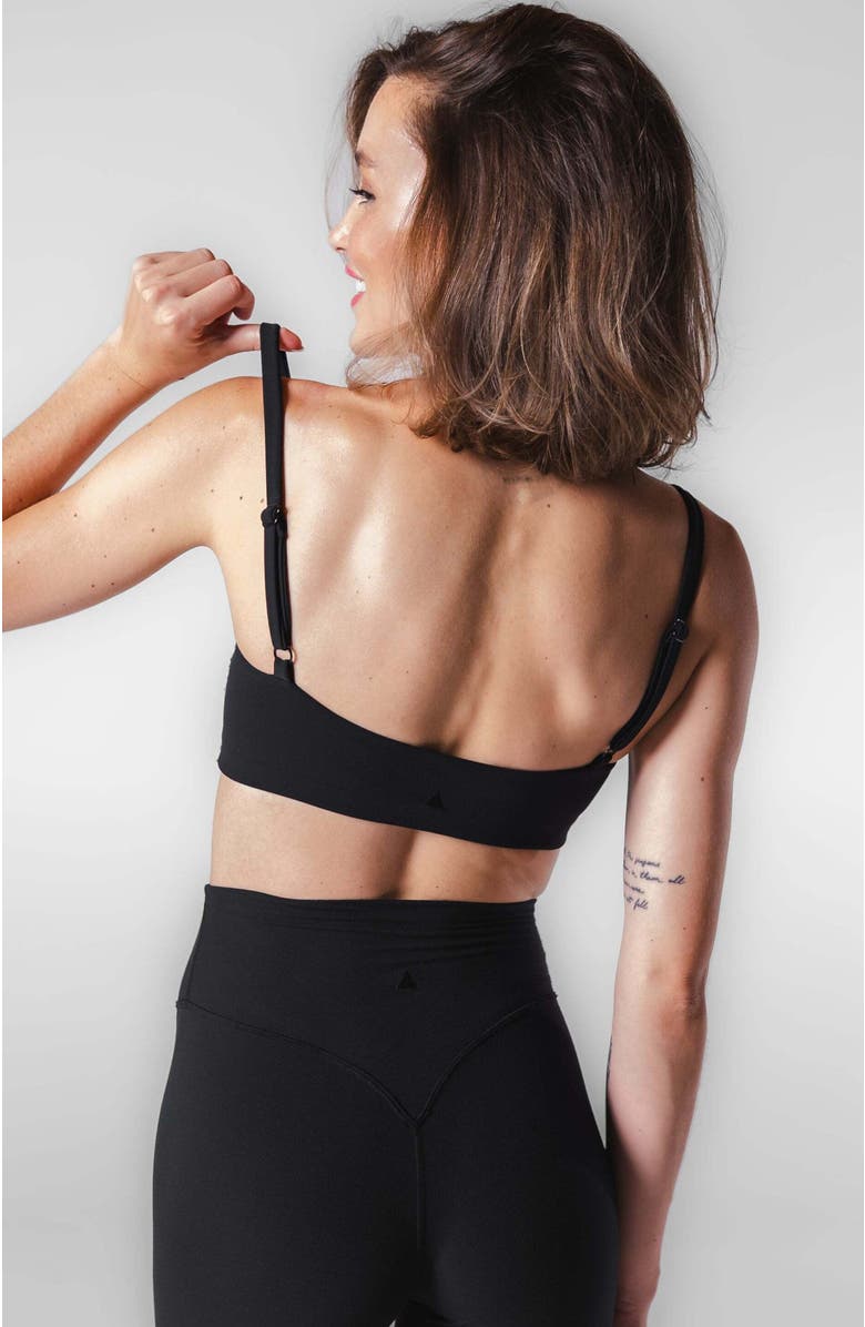 Vitality Cloud II Scoop Bra, Alternate, color, Midnight