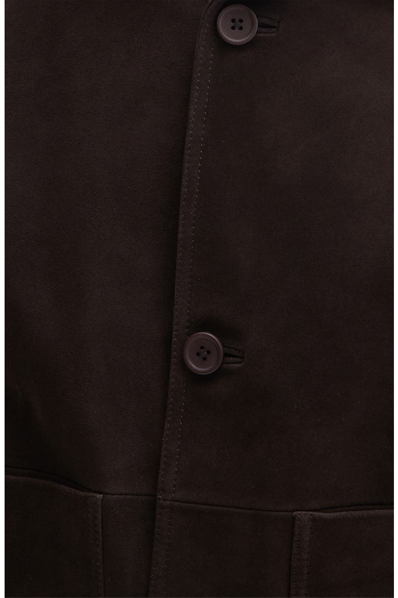 Bradford Suede Jacket, Alternate, color, BROWN