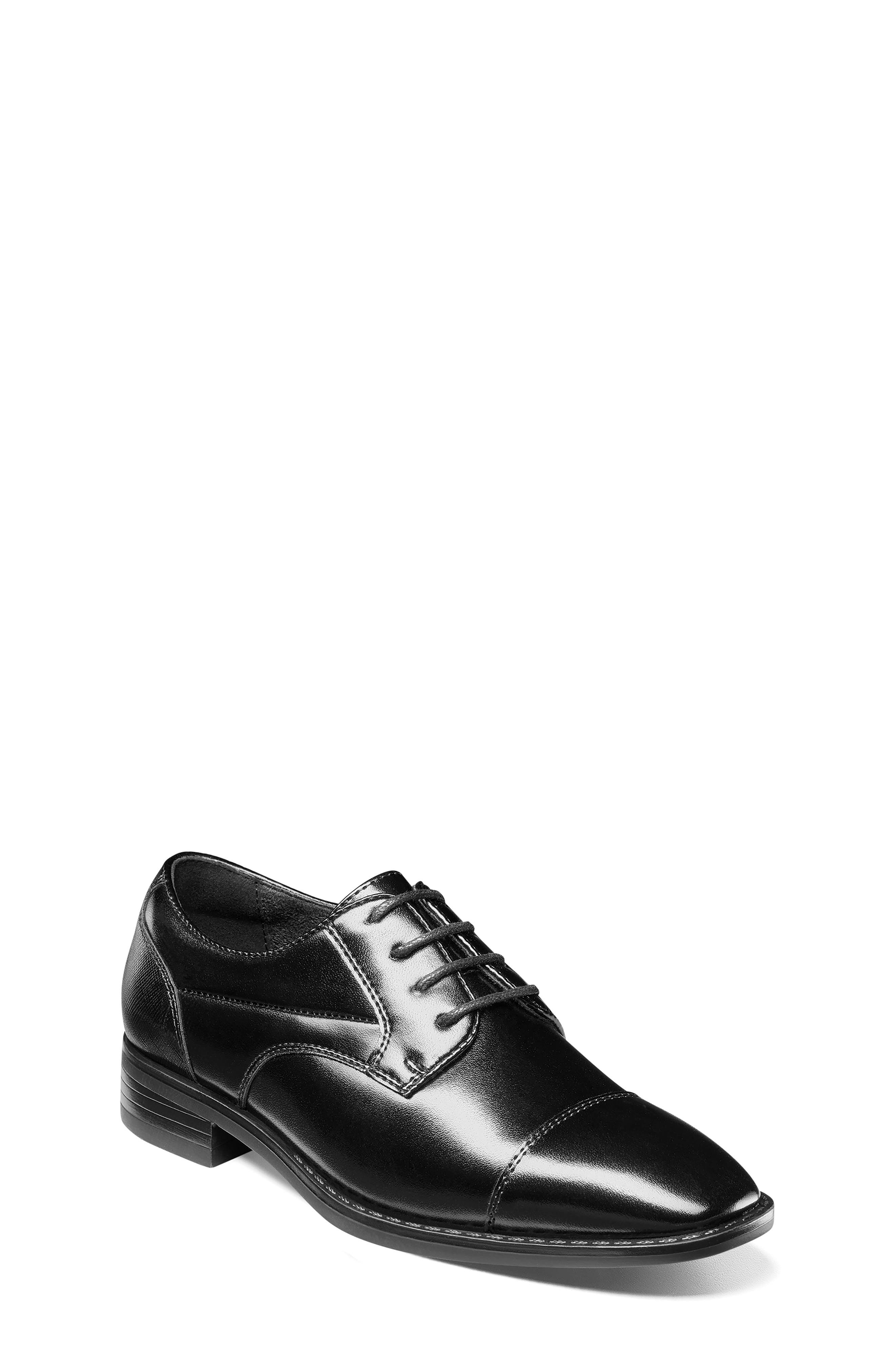 Stacy Adams Kids' Kallum Cap Toe Derby