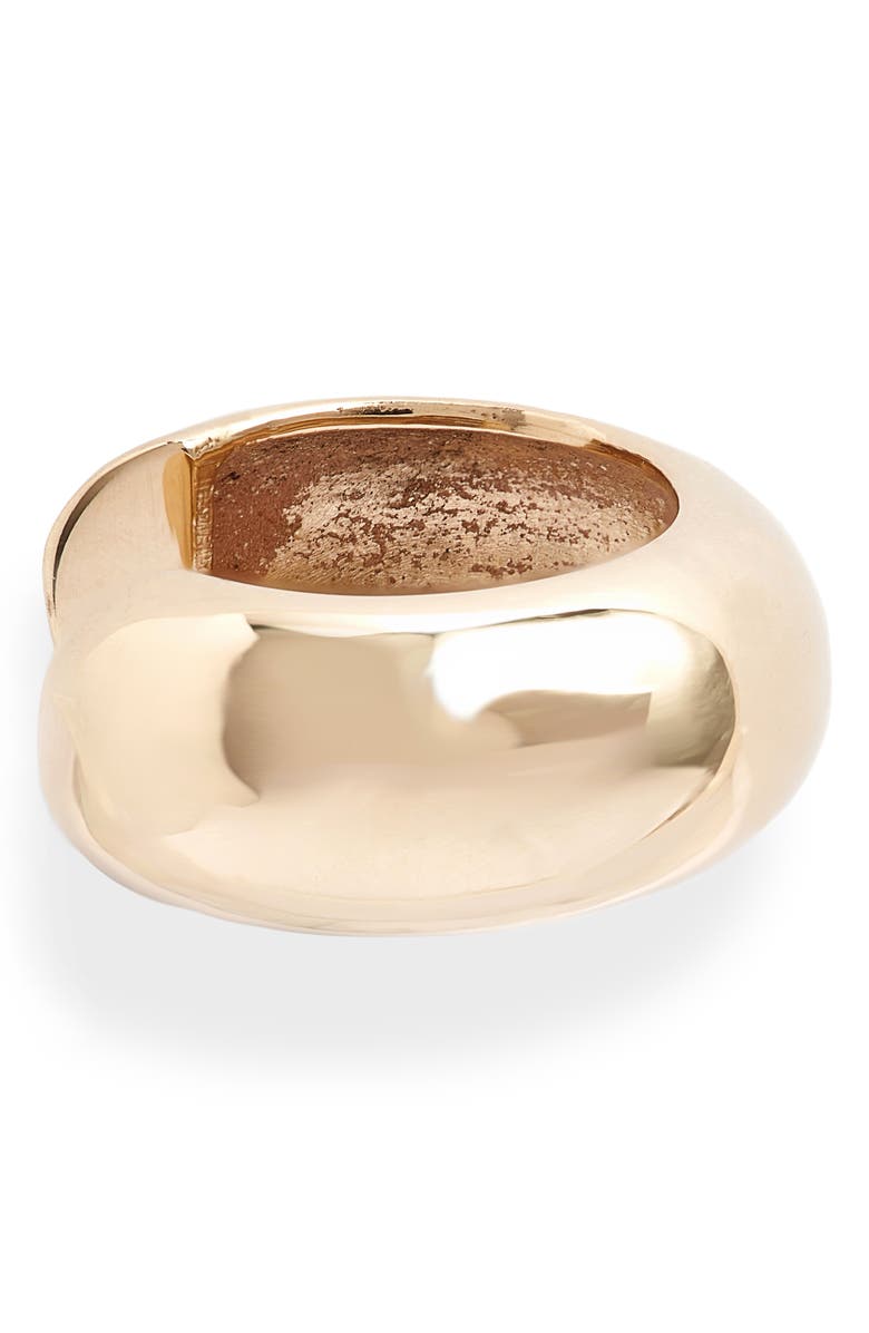 Zoë Chicco Thick Round Ear Cuff, Alternate, color, Yellow Gold