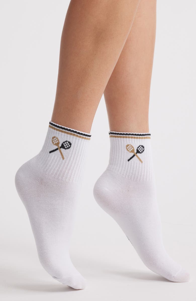 Stems Prep School Quarter Socks, Main, color, 