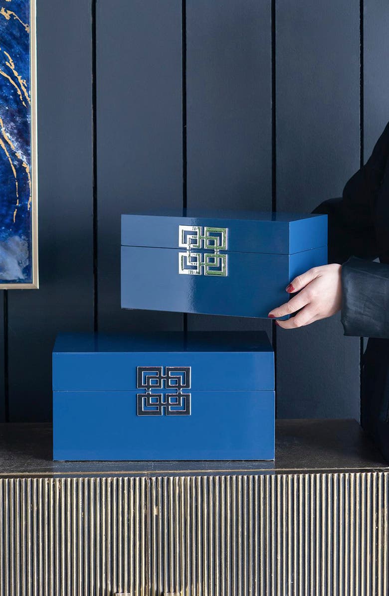 A & B Home Set of 2 Decorative Boxes, Alternate, color, 