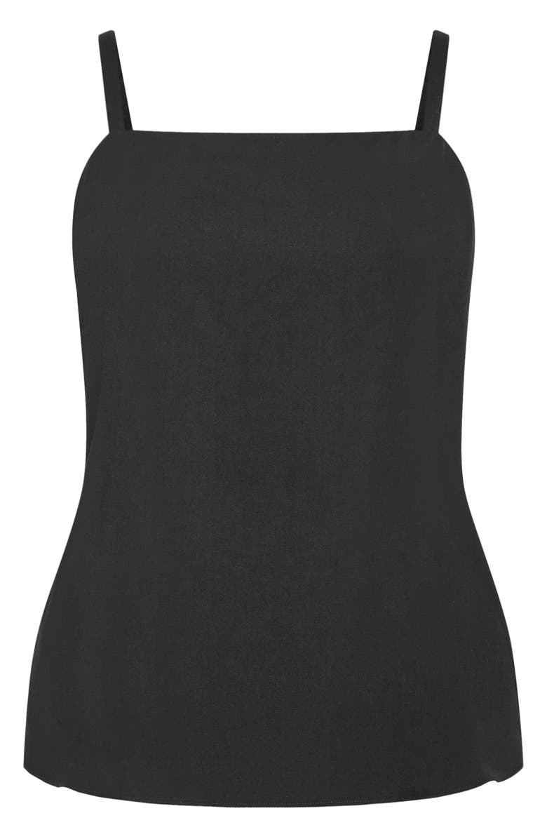 City Chic Sadie Camisole, Alternate, color, Black