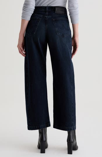 Hattie High Waist Ankle Wide Barrel Leg Jeans