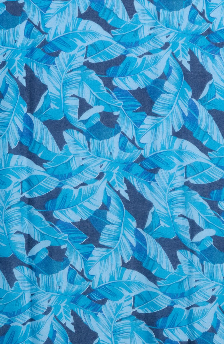 AREA STARS Palm Leaf Scarf, Alternate, color, Turquoise