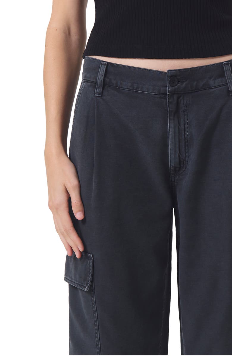 AGOLDE Jericho High Waist Ankle Wide Leg Jeans, Alternate, color,