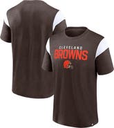FANATICS Men's Fanatics Branded Brown Cleveland Browns Home Stretch Team T-Shirt