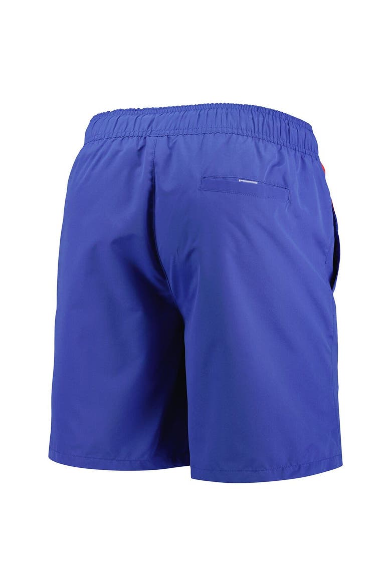 Men's Starter Blue New York Rangers Freestyle Volley Swim Shorts, Alternate, color, Blue