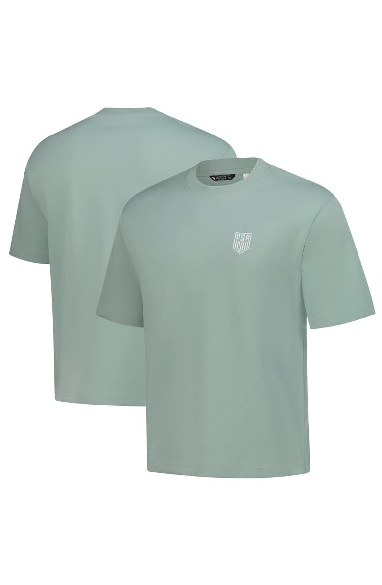 LEVELWEAR Unisex Levelwear  Green USMNT Luxe Signature Knit T-Shirt, Alternate, color, Green
