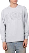 PLEASURES Twitch Embroidered Long Sleeve T-Shirt