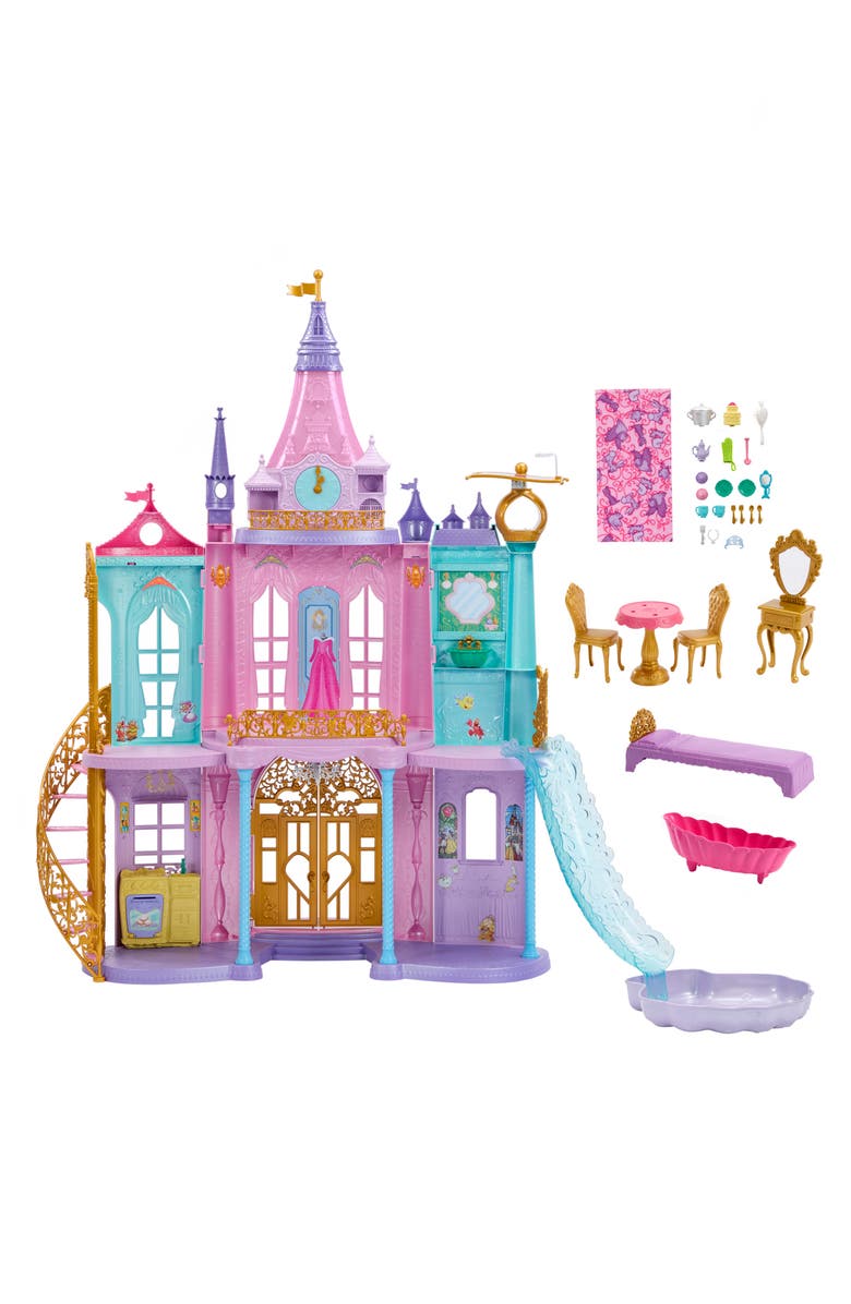 Mattel Disney Princess Royal Adventures Castle Playset, Main, color,