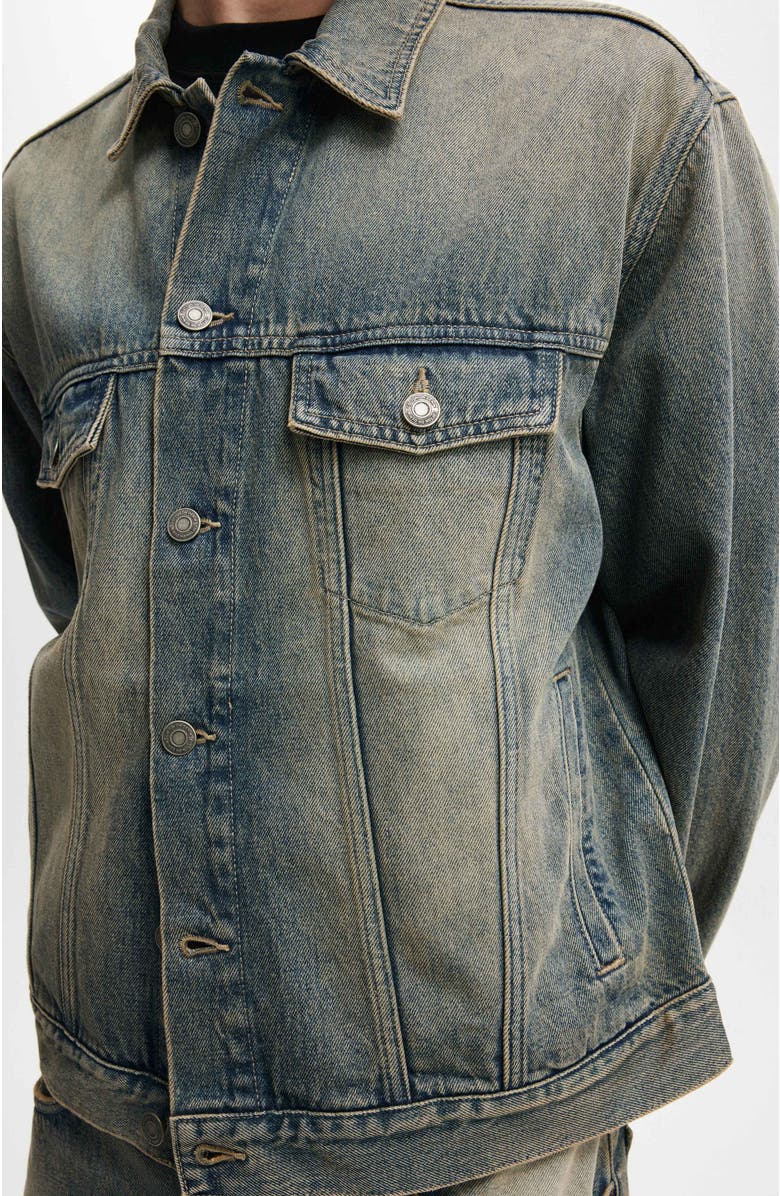 Cotton On Oversized Trucker Jacket, Alternate, color,