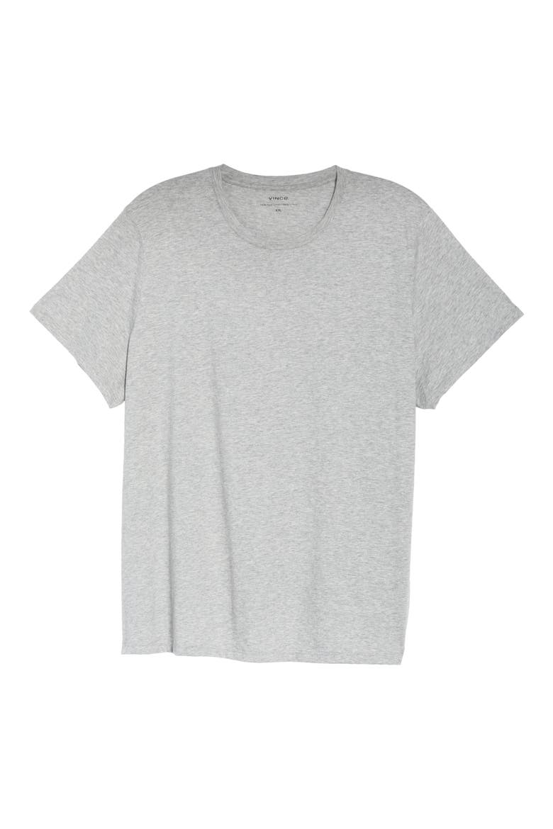Essential Pima Cotton T-Shirt, Alternate, color, H GREY
