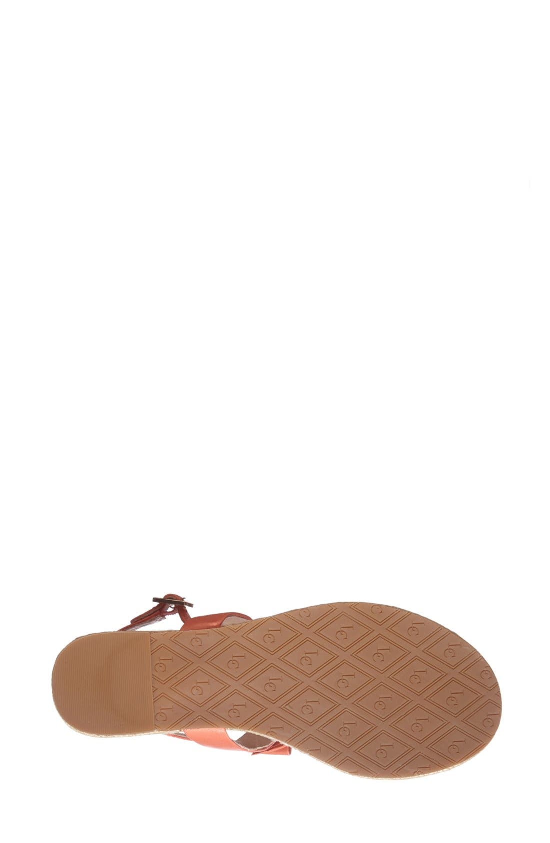 'Adrean' Thong Sandal, Alternate, color, SALMON