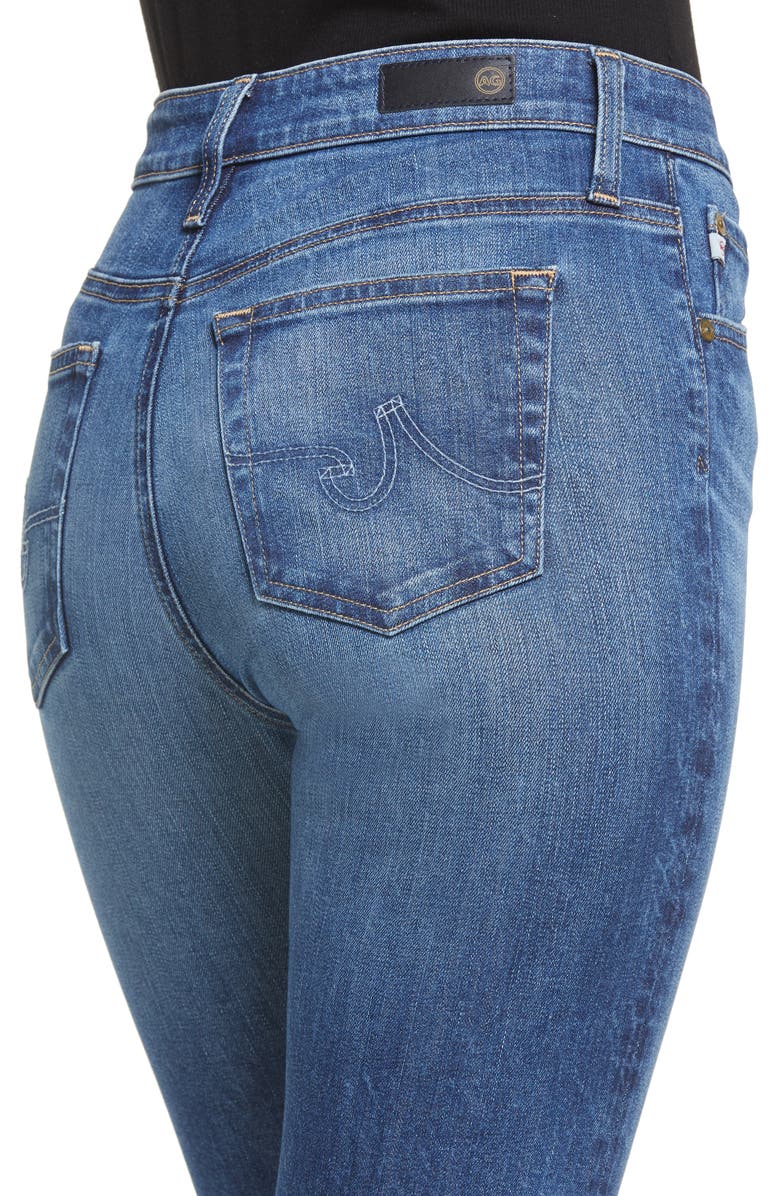 AG Farrah Mid Rise Skinny Ankle Jeans, Alternate, color,