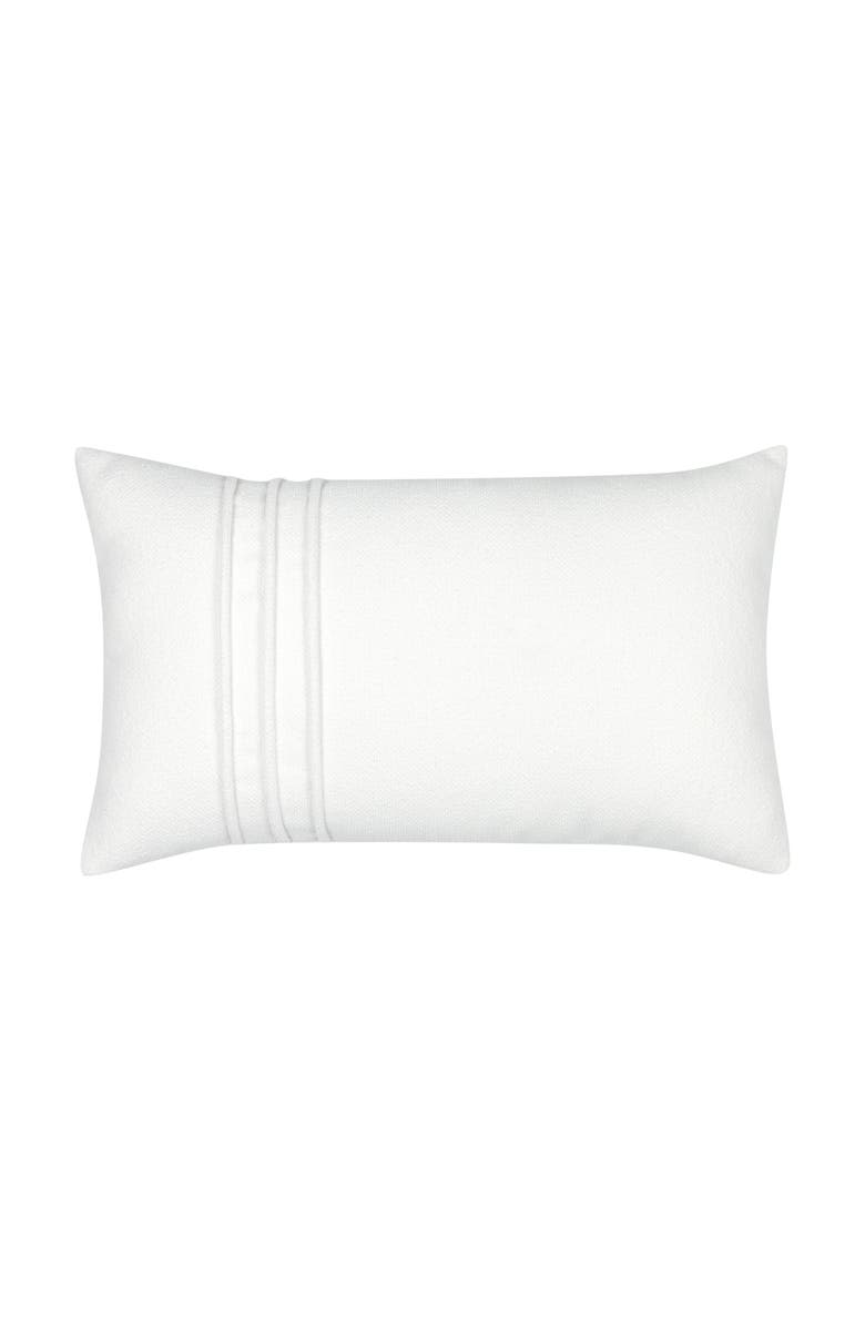 Elaine Smith Continuity Hand Pleated Boucle Indoor & Outdoor Woven Accent Pillow, Main, color, Shell